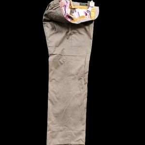 Etro Men's Trouser 100% cotton Size M, made in Italy, brown